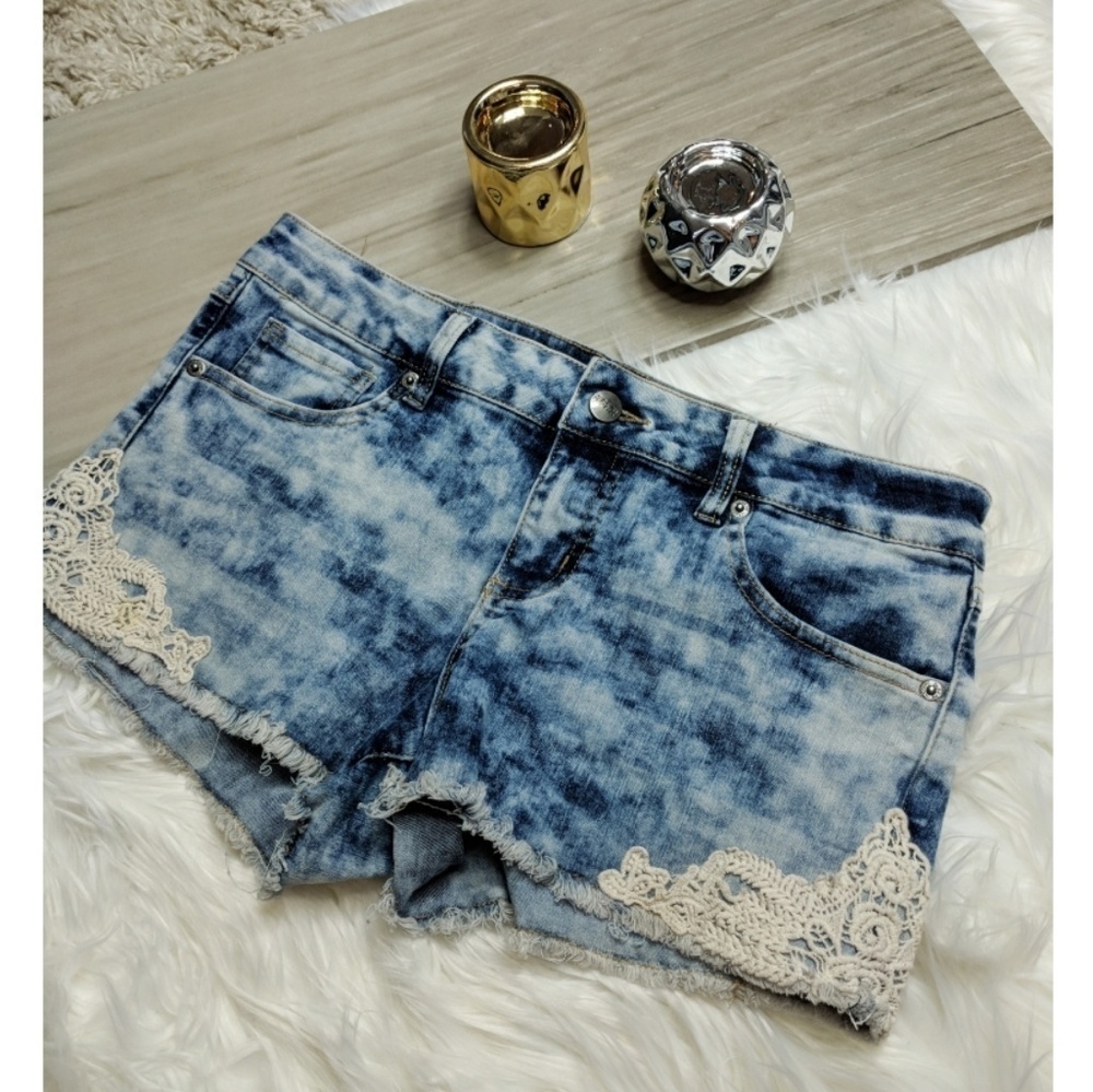 Thread Market acid wash Shorts #56